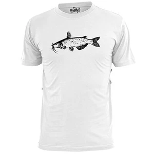 Camiseta de pesca de bagre para hombre caña de río de peces - Imagen 1 de 3