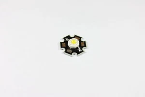 5W High Power LED auf Aluminium-Kühlkörper, 120 lm grün, 140 Grad Abstrahlwinkel - Bild 1 von 2