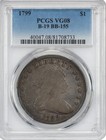 1799 $1 Pcgs Vg8 (B-19, Bb-155)