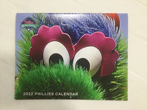 PHILLIES 2022 TEAM ISSUE CALENDAR MAGNET SCHEDULE HARPER SGA Cover