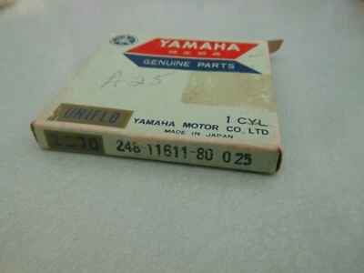 Nuevo de Lote Original Yamaha AT1M CT1B ATMX+++ Anillos 1er O/S 0.25 # 248-11611-80 Foto 1 de 4