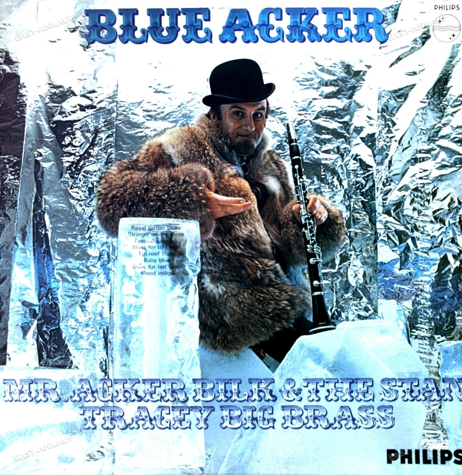 Mr. Acker Bilk & The Stan Tracy Big Brass - Blue Acker LP 1968 (VG+/VG+) ' - Image 1 of 1
