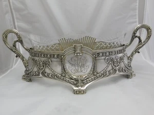 JARDINIERE SILBER 830-ER ANDERSON SCHWEDEN 1910 LÄNGE 63 CM - Imagen 1 de 8