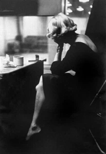 Marlene Dietrich Thoughtful 8x10 Photo Print - Picture 1 of 1