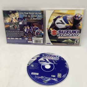 Suzuki Alstare Extreme Racing Sega Dreamcast Complete CIB Great Condition 