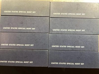 Lot of 8 Sets of 1966 Special Mint Set in Original Packaging 111225 50ik - Image 1 of 4