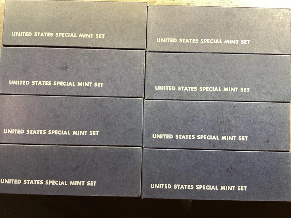 Lot of 8 Sets of 1966 Special Mint Set in Original Packaging 111225 50ik - Image 1 of 4