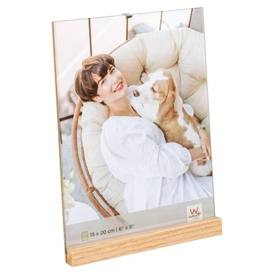 Picture Frame Natural 15x20cm Wooden Portrait Frame, Portrait Simplicity YQ520P - Image 1 of 4