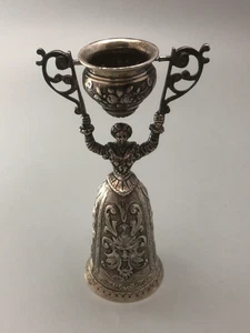 Antiker Continental Silber Wettbecher 150g BDLZX - Bild 1 von 3