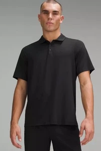 Lululemon schwarzes Poloshirt mit Kragen für Herren Größe Large L - Bild 1 von 9