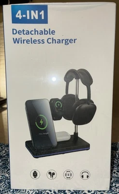 Nuevo cargador inalámbrico desmontable universal 4 en 1🔌 Foto 1 de 4