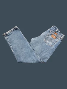 Pantalones de trabajo de mezclilla azules resistentes al fuego Wrangler FR13MWZ FR Jeans para hombre 33x32 - Imagen 1 de 10