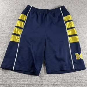Vintage Champs Sports Michigan Wolverines Shorts Blue Men’s Size Small - Picture 1 of 6
