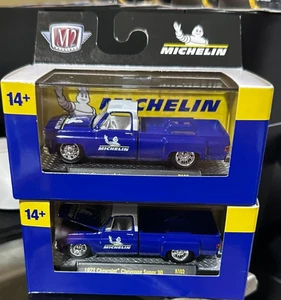 M2 Machines~Michelin~ 1973 Chevrolet Cheyenne Super 30*** Lot of 2 - Picture 1 of 4