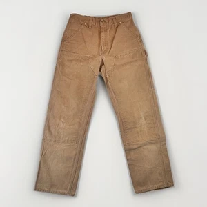 Carhartt B01 Brown Duck Double Knee Work Pants 32x32 Made in USA Carpenter Tool - Picture 1 of 15