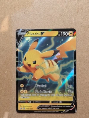 Pikachu V SWSH063 SWSH: Sword & Shield Promo Cards Holo - Image 1 of 3