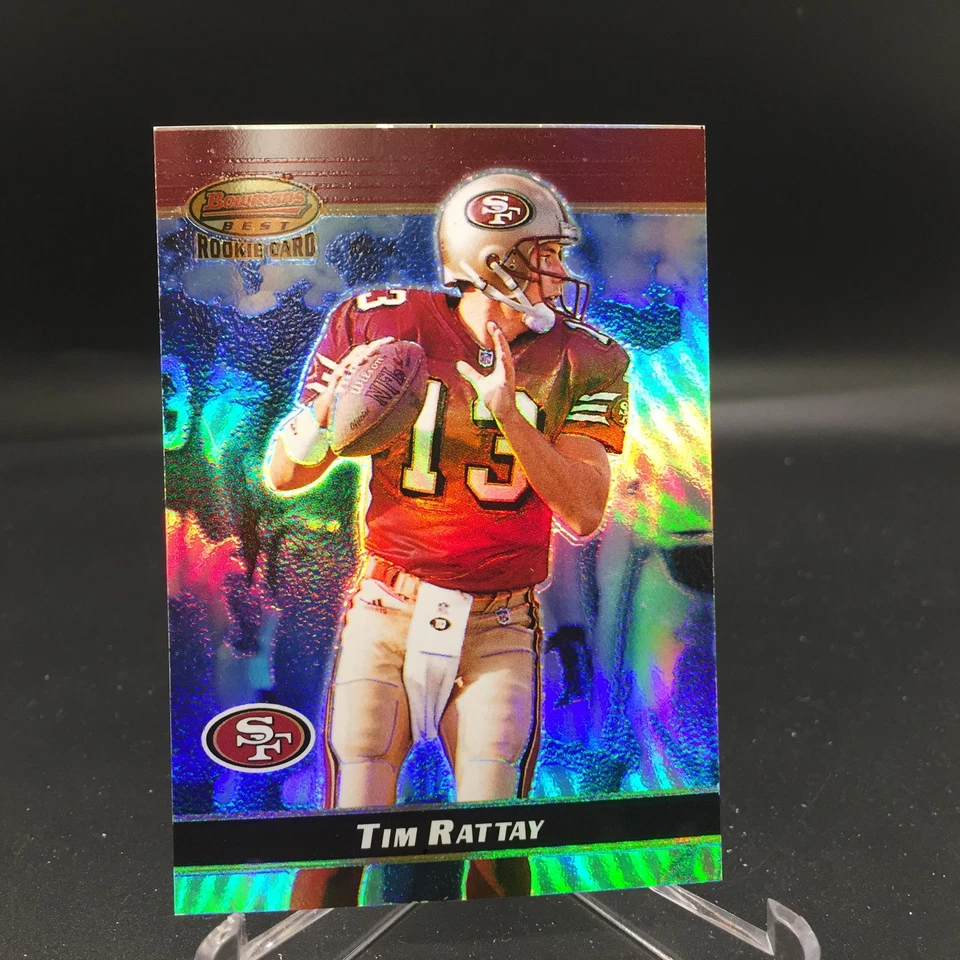 Tim Rattay 2000 Bowman's Best 142 #/1499 San Francisco 49ers Rookie - Image 1 of 2