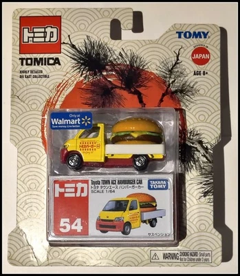 Camión de hamburguesas Tomy Tomica amarillo Toyota Town Ace Foto 1 de 2