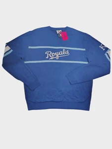 Kansas City Royals Foco Blue Christmas Sweater Men's XL New With Tags - Picture 1 of 3