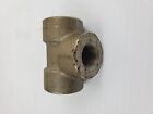 Steel A182T304L Three - Way Socket Weld Fitting 39mm Outer - 17mm Inner