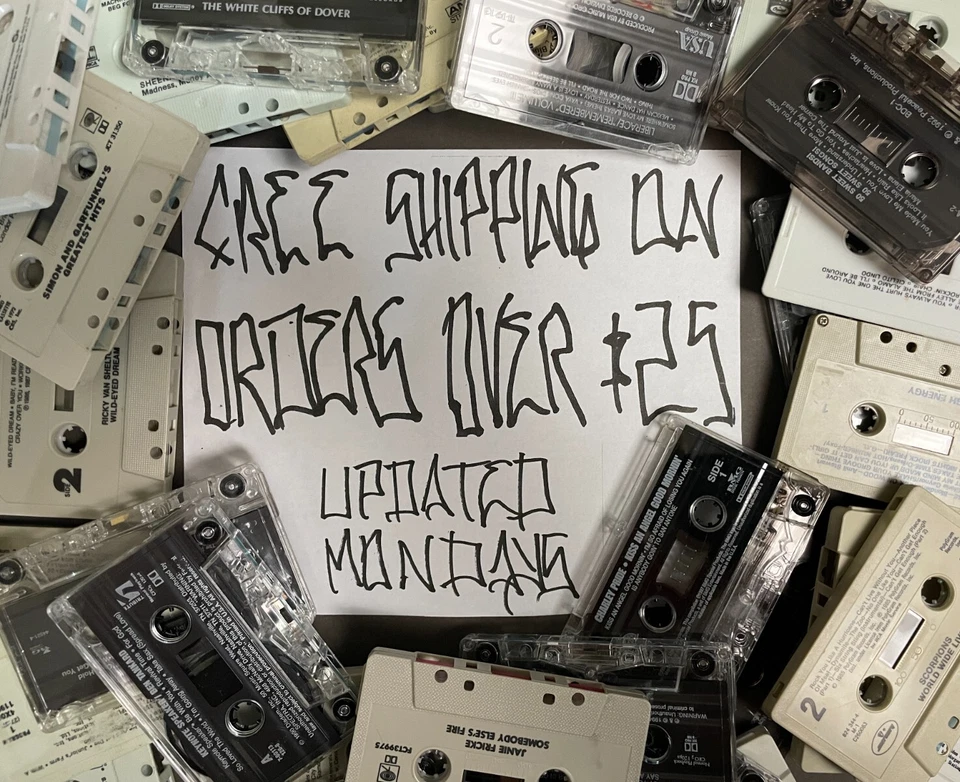 CASSETTE TAPES BUILD YOUR OWN LOT FREE SHIPPING ON ORDERS OVER $25 PART II - Image 1 of 1