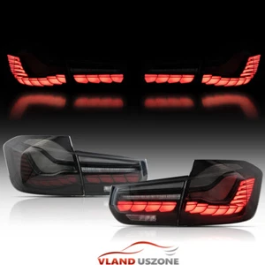 LED GTS Tail Lights For 2012-2018 BMW 3Series F30 F35 M3 w/Sequential Rear Lamps - Foto 1 di 9