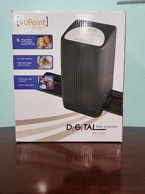 NEW VuPoint Solutions FS-C1-VP Slide & Film Scanner Digital Photo Converter - Image 1 of 4