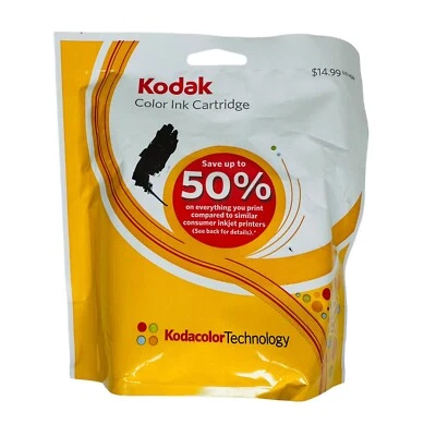 Genuine Kodak 10 Series Kodacolor Ink Cartridge All 5 Inks Kit Exp 07/2009 New - Image 1 of 4