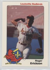 1989 Louisville Redbirds Roger Erickson #17