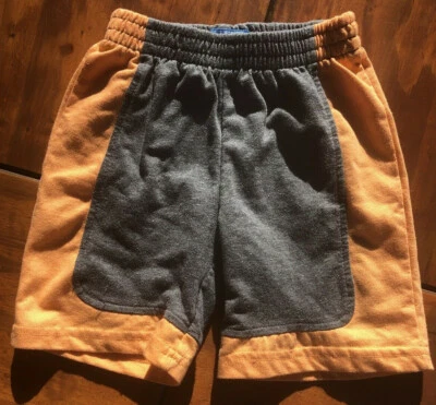 Pantalones Cortos de Jean French Toast Equipo Carreras Equipo Talla 2T Color Naranja y Gris  Foto 1 de 4