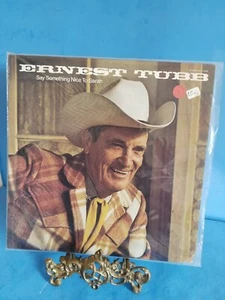 Ernest Tubb - Say Something Nice to Sarah  (Decca 75345) ('72)   - Picture 1 of 5