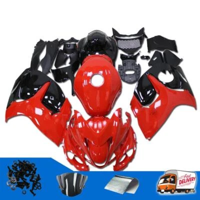 Carenado de plástico rojo negro con inyección MT apto para GSX 1300R r073 2008-2020 Foto 1 de 4