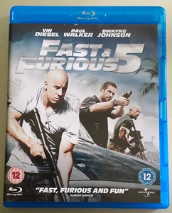 Fast & Furious 5 (Blu ray, 2011) Excellent Condition - Picture 1 of 3