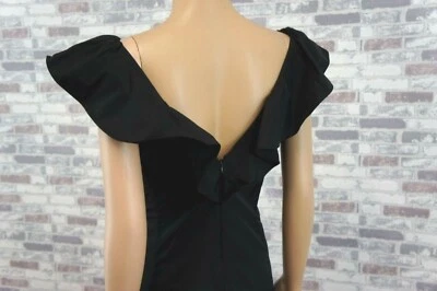 MARCHESA DAMEN FEST ABEND PARTY KLEID RÜCKENAUSSCHNITT SCHWARZ  38 - Bild 1 von 4