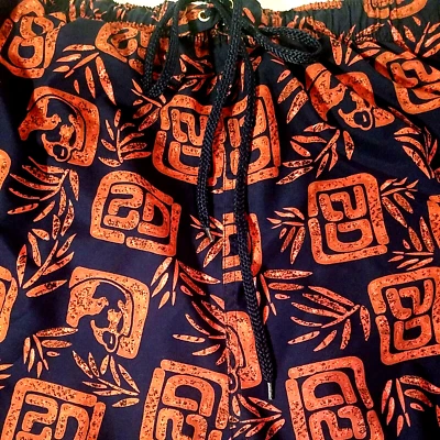 Traje de baño Big Dogs cargo para hombre pantalones cortos con cordón estampado de logotipo Foto 1 de 4