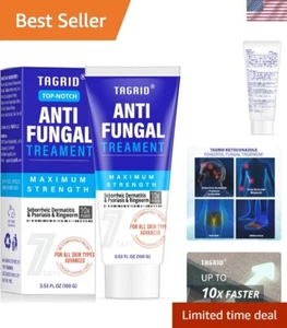 Antifungal Cream Unscented 100g Powerful Treatment Quick Relief Skin Types - Picture 1 of 9