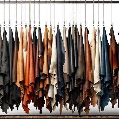 Full upholstery leather cow hides are used for making handbags, purses, wallets - Image 1 of 4