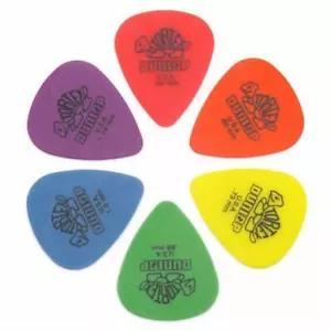 6PCS Dunlop Tortex Standard Guitar Pick Plectrum 0.50-1.14mm Choose your size - Picture 1 of 18