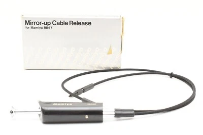 【 MINT+ in Box 】 Mamiya Mirror Up Double Cable Shutter Release RB67 RZ67 JAPAN - Image 1 of 4
