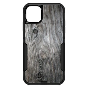 OtterBox Commuter for Apple iPhone (Pick Model) Grey Weathered Wood Grain - Picture 1 of 24