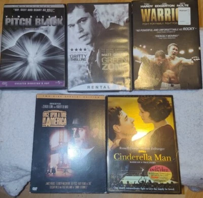 DVD 5 Movie Lot   Action/ CLASSAIC  GREAT SET ONCE UPON A TIME IN AMERICA  - Image 1 of 3