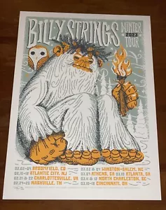 Billy Strings Poster Winter Tour 2023 1st Bank Center Broomfield Cincinnatti 🎶 - Picture 1 of 1