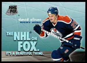 1996-97 SKY BOX NHL ON FOX David Oliver Edmonton Oilers #263
