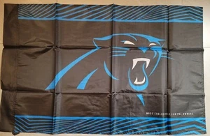2021 PSL Carolina Panthers Flag Schedule and Sticker Brand New Free Shipping - Picture 1 of 4