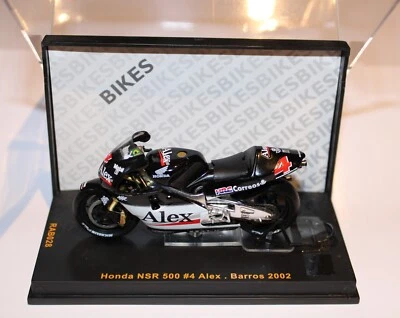 MotoGP ixo 1/24th RAB028 Honda NSR 500 #4 Alex Barros 2002 Foto 1 de 3