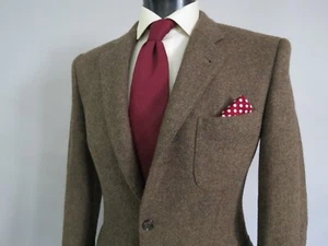 Cappotto sportivo J Crew pesante Harris tweed tessuto a mano scozzese tweed 40 R - Foto 1 di 12