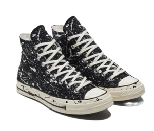Converse Men's Chuck Taylor All Star 70 Hi Black/White A01171C SIZE:3.5 g - Picture 1 of 8