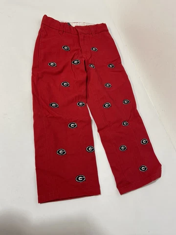 Pennington & Bailes Georgia Bulldogs Embroidered Stadium Football Pants Boys 2 Cover
