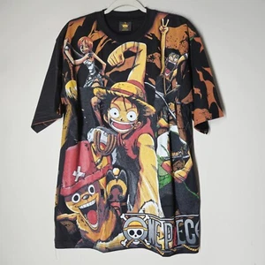 Camiseta One Piece Anime Estampada Talla L AOP Dibujos Animados The Crown - Imagen 1 de 6