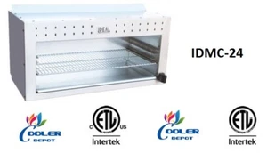 NEW 24" Commercial Gas/Propane Broiler Cheese Melter Made in USA Certified NSF - Picture 1 of 2